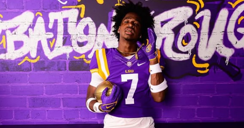 LSU hosted 4-star S Devin Jackson for an official visit to kick off the month of June